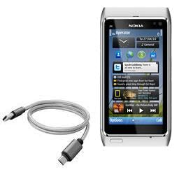 100% compatibile: cavo BoxWave compatibile con Nokia N8. Caratteristiche standard USB 2.0 per una facile connettività di sincronizzazione e compatibilità di ricarica per il tuo dispositivo. Include un supporto tecnico limitato di terze parti per il tuo dispositivo (fino a 3 richieste tramite messaggistica) - non affiliato o approvato da Nokia *** Si prega di notare, dispositivo N8 non incluso *** ***
