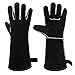 ZONEFR Gants de soudeur en cuir pur à 900 °C pour soudeur MIG BBQ Gants four 16', 900 Unité (Lot de 1)