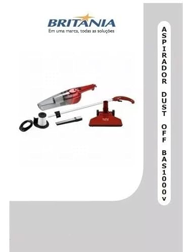 Filtro Hepa Aspirador De Po Dust Off Bas1000p - Britania