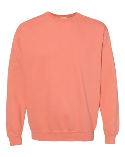 Comfort Colors Men's Crewneck Sweatshirt, Style 1566 Terracotta