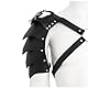 Lunriwis Harness Männer Leder Brust,Herren Gay Männer Leder,Geschirre Leder Einstellbar Körper, Körper Bondage Brustgurt Fetisch,Sexy Unterwäsche für Mann, für Party Kostüme,Party Clubwear