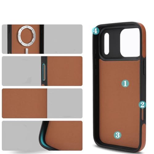 Coque iPhone 17 Pro Max magnétique noire avec protection de caméra intégrée - 2