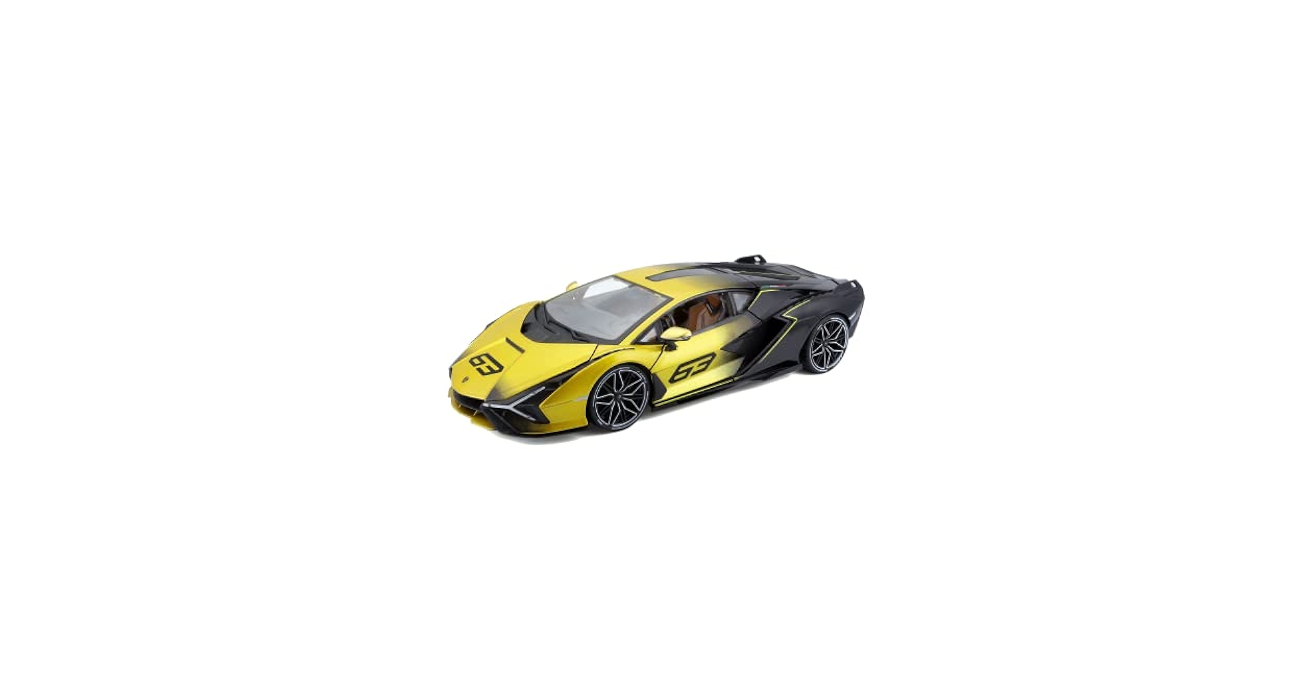 Lamborghini Sian イエローのオープンカー型ミニカー