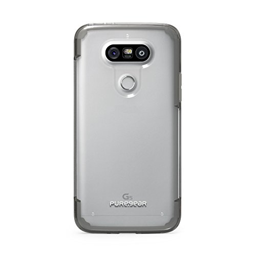 PureGear Slim Shell PRO for LG G5 - Clear/Light Gray