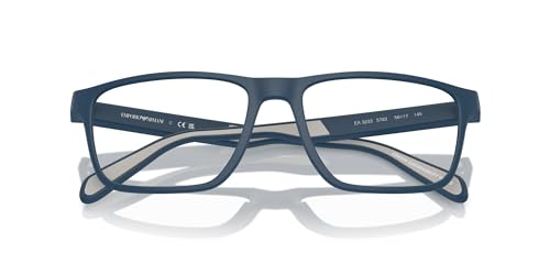 Image of Emporio Armani Men's Ea3233 Rectangular Prescription Eyewear Frames