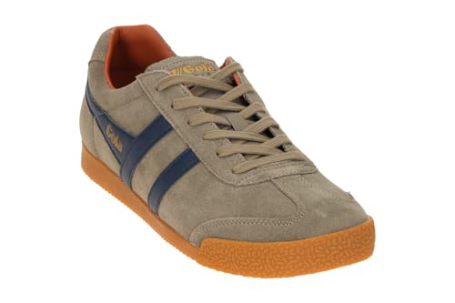 Image of Gola Equipe Suede - Sneakers for Men - Contrasting Wingflash - Heel Return - Durable Cupsole - Low Silhouette