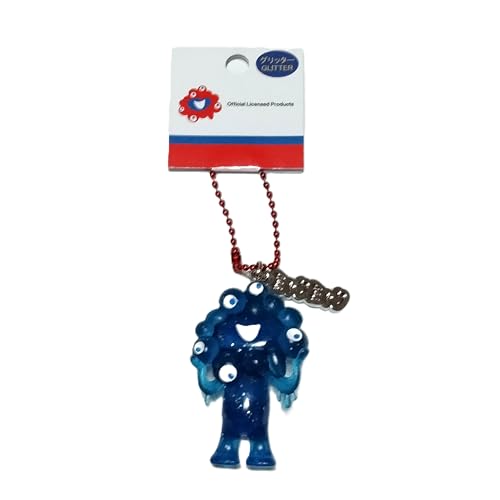 大阪・関西万博 ミャクミャク キーホルダー 【EXPO2025】 ミャクミャク 立体PVCボールチェーンプレート付 グリッター 記念 マスコット 新色 サイズ50×30×20mmのサムネイル