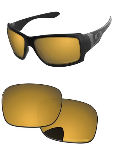 Image of Replacement Lenses for Oakley Big Taco OO9173 62mm Sunglass - Precision Fit, UV Block & Impact Resistant