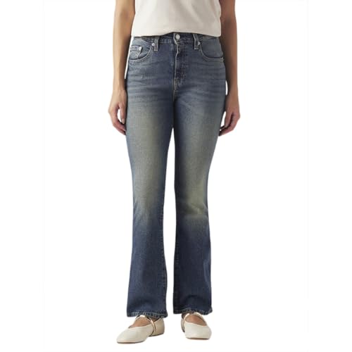 Image of Levi's Women's 725 Flared Fit High Rise Jeans
