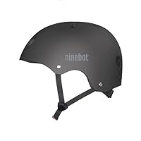 NINEBOT BY SEGWAY Schutzhelm Sport Fahrradhelm Rollerhelm Freestyle Fallschutz Erwachsene Kopf Ninebot Commuter Helm Größe L Schwarz SGW-Helmet-L-BK Segway, Noir, L – Ansicht 5