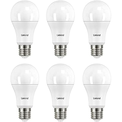 Linkind 13.7W Super Hell E27 LED Lampe, ersetzt 100 Watt, 2700K Warmweiß E27 A60 Edison Birne 1521Lm, 220° Abstrahlwinkel, nicht dimmbar, 6 Stück Cover