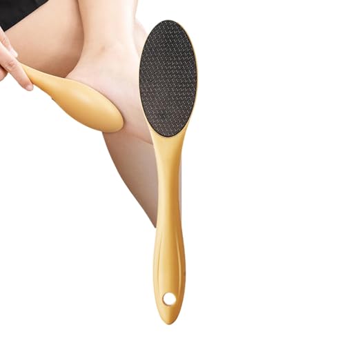 足のカルスリムーバー、足やすりフットファイル | フットケアペディキュアポータブル手動足ファイルツール | 人間工学に基づいたハンドル付きフットケアツールフットファイル、家庭、旅行、アパート、寮、学校用