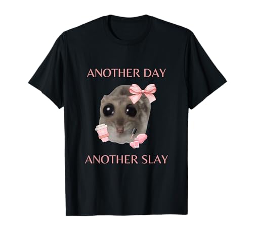 Sad Hamster Meme - Another Day Another Slay T-Shirt