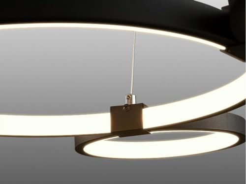 Lustre LED pour salon et chambre créant une ambiance moderne chic - 6