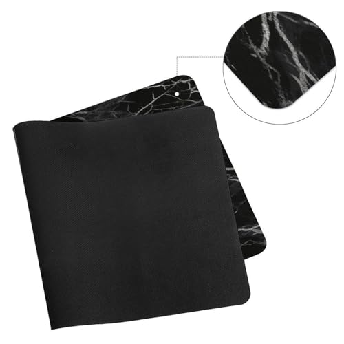 Black Marble Desk Pad impermeable y antideslizante miniatura 7