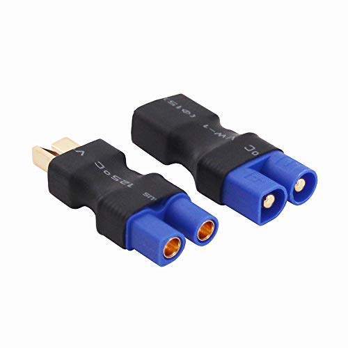 4pcs Conector Adaptador T-Plug a EC3 Macho/Hembra miniatura 3