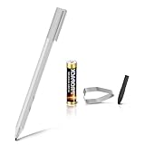 Stylus Pen for HP Envy X360 Pavilion X360 Specter X360 Spectre X2 Envy X2 Rechargeable MPP 1.51 Tilt Active Pen with 1024 Pressure Sensitivity, Palm Rejection, Magnetic Attachment Function, Silver