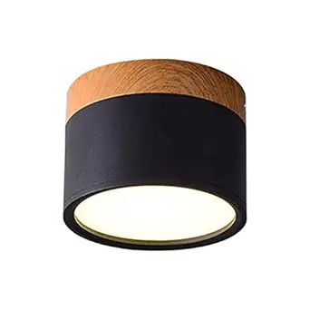 SAZ DEKOR LED Ceiling Spotlight Surface Mounted Ceiling Light Spotlights for Bar Black