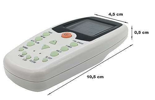 Remote Control for CONDIZIONATORE CHIGO, Howell, Whirlpool ZH/EZ-01Air Conditioning Units, Air Conditioner Heat Pump - Image 4