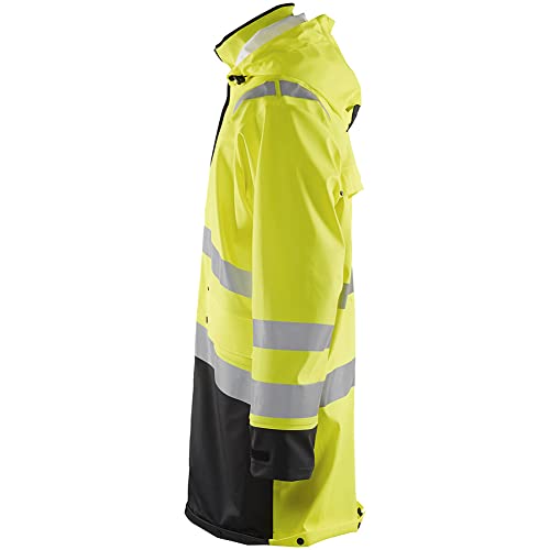 BLÅKLÄDER Working Windproof Watertight Reflective Safe Warm Hi-vis Rain Coat3