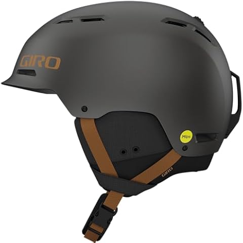 Giro Trig MIPS Ski Helmet - Snowboard Helmet for Men, Women & Youth- Metallic Coal/Tan - M (55.5-59 cm) Cover