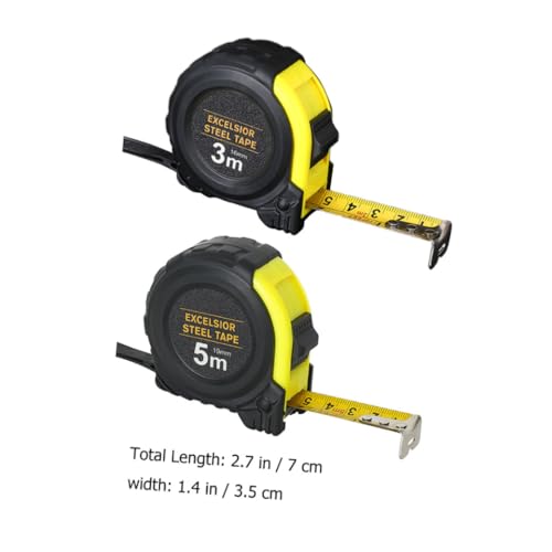 Abaodam Set de 2 Cintas Métricas 5m Dual Escala miniatura 7