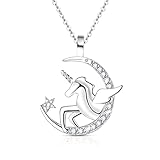 ♥COLLAR UNICORNIO♥ El unicornio simboliza la paz, la esperanza y la pureza, le trae buena suerte. Dé este collar y déle a la persona amada una sorpresa mágica. El exquisito proceso de pulido del colgante es simple, lujoso, elegante, se adapta a cualquier ocasión como uso diario en el hogar y la oficina.