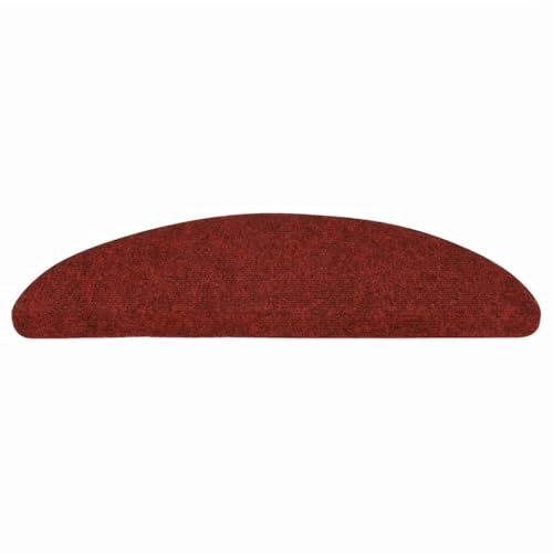 Tapis d'escalier antidérapant rouge pour éliminer les risques de glissade - 5