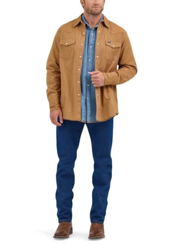Wrangler Men's Rawhide Flannel Lined Workshirt3