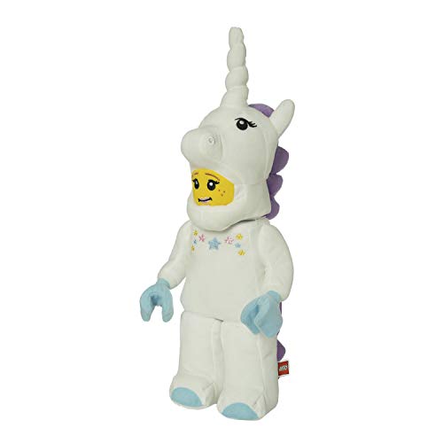 Manhattan Toy 335500 Unicorn Girl Lego Iconic Plüsch Minifigur Charakter, Multicolour, 43.18cm – Bild 3