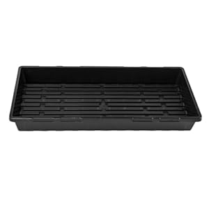 Durable Plastic Trays: Made from BPA-free polypropylene plastic for long-lasting use. No Holes Design: Trays have no holes for easy planting and drainage. Fits Other Equipment: Trays are compatible with other Bootstrap Farmer equipment. Warranty Incl...