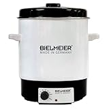 BIELMEIER Einkochautomat Emaille 2000 Watt 29 Liter BHG 680.0 Ersatzteilgarantie Made in Germany