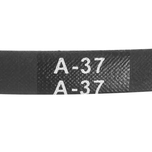 Image of uxcell 4pcs A37 or 4L390 Classic Wrapped Rubber V-Belt, 37 inch(925mm) Inside Circumference, A Profile V Belt