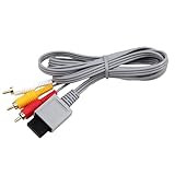 RHINORO RCA Composite Audio Video TV HDTV AV Cable Lead, Compatible with Nintendo Wii & Wii U, Gold-Plated Connectors, Premium Quality, 6FT (1.8m) - Image 3