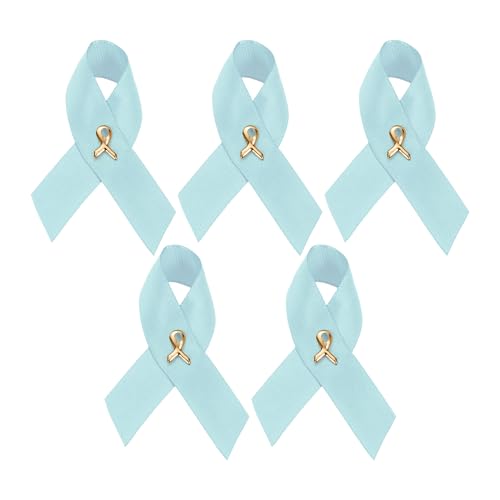 Image of 1 /2 /5 /10 /25 /50 /100pcs Satin Awareness Ribbon Pins (Pick your color), for Cancer & Disease Awareness, Bulk Quantities for Fundraising, Events, Gift Giving