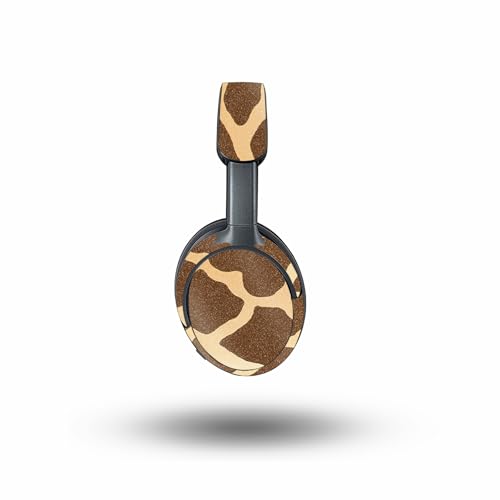Image of MightySkins Glossy Glitter Skin Compatible with Bose QuietComfort Ultra - Giraffe | Protective, Durable High-Gloss Glitter Finish | Easy to Apply, Remove, and Change Styles