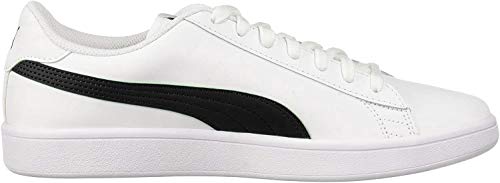 PUMA Men's Smash v2 Sneaker WhiteBlack 8.5 M US