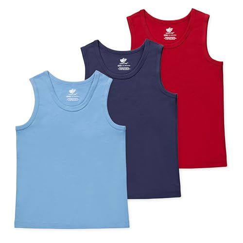 Lucky & Me | Nolan Boys GOTS Organic Cotton Tanks (3-Pack)
