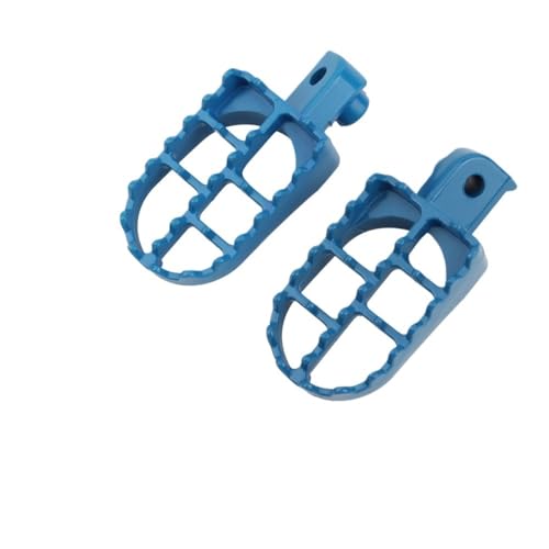 Repose-pieds moto bleu accessoire rechange CRF50 CRF70 CRF80 CRF100
