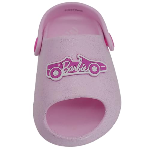 Barbie Toddler Girls' Cloud Slides - Cute & Comfy Slip-On Sandals for Summer, Pool, or Beach3