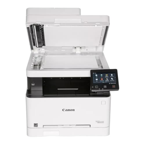 canon color imageclass mf654cdw - wireless duplex laser printer multifunction with copier scanner auto document feeder mobile ready 3 year limited warranty 22 ppm color white