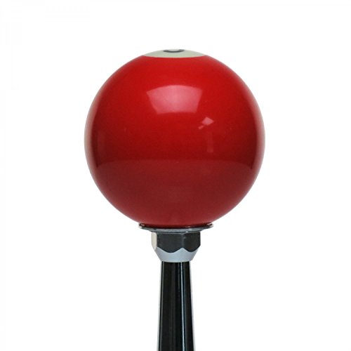 American Shifter 96048 Solid Red 3 Ball Billiard Pool Shift Knob #TOP2