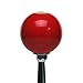 American Shifter 96048 Solid Red 3 Ball Billiard Pool Shift Knob
