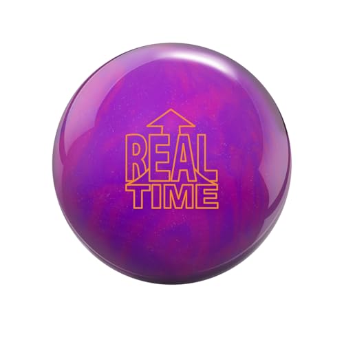 Bowlerstore Products Ebonite PRE-DRILLED Real Time Bowling Ball - Purple/Violet 14lbs