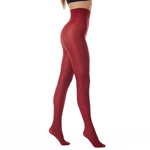 Image of Frola Shaping Tights for Women 70D Shimmery Pantyhose for Dance Ballet Glitter Socks
