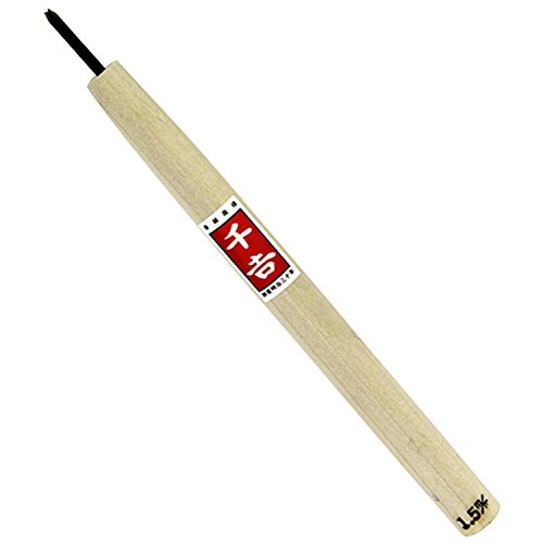 Senkichi Chisel with Steel, Triangle, Blade Edge, 0.06 inch (1.5 mm), For Carving, Shaving, Crafting, Special Steel, Depth 0.4 x Height 8.3 x Width 0.7 inches (1 x 21 x