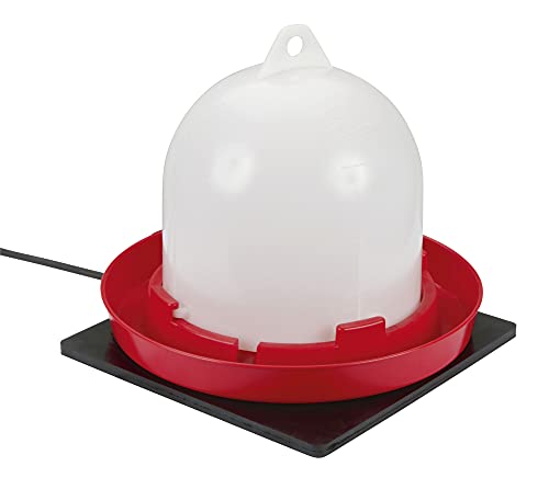 Kerbl Gummi-Heizplatte 24x24x0,7 cm (für Kleintiere und Geflügeltränke, 24 V, robust und witterungsbeständig, Kabellänge… – Bild 6