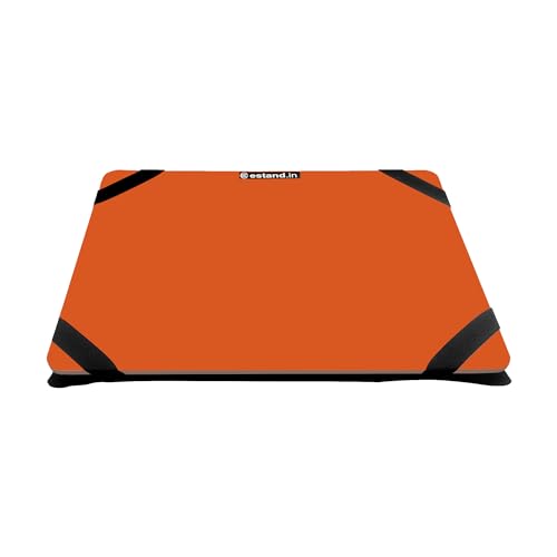 Image of Lap Board for Study | Home | Dining | Office | Laptop | Computer Desk | Reading & Writing | Multi-Purpose | Made in India | (MENDARIN, CUSHION-14X18-MENDARIN)