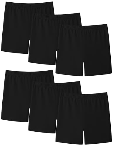 Image of BOOPH Girls Bike Shorts Toddler Cartwheel Short for Dance Underdress | Kids Biker Shorts for 2-10T