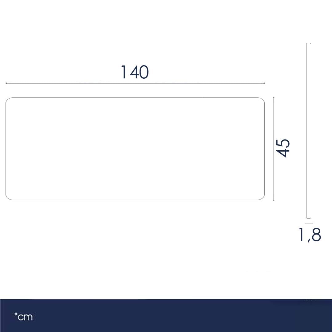 Danieli - Pannelli Fonoassorbenti da Scrivania 140x45 cm. Divisori da Scrivania per Assorbire Rumori Interni. Pannelli Divisori Ideali per Comfort Acustico in Uffici, Open Space, Scuole (Antracite)